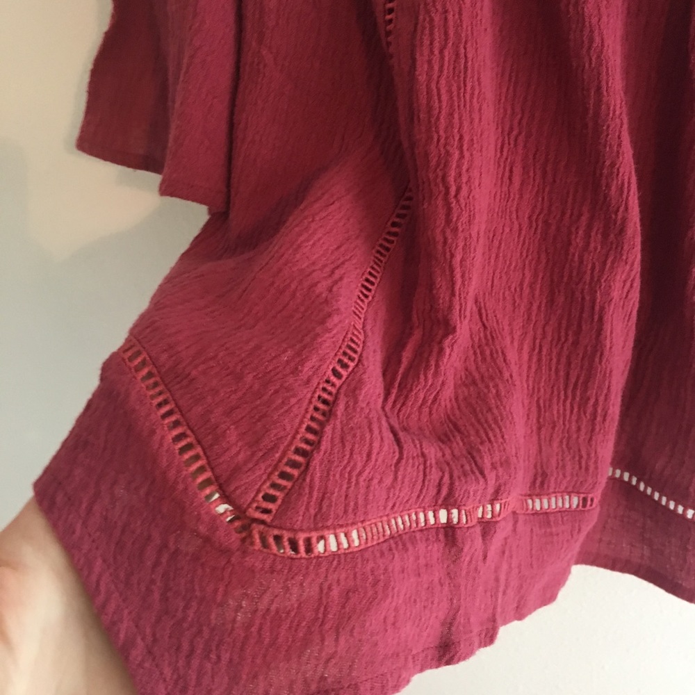 Pink Off the Shoulder Top - Picture 3 of 3